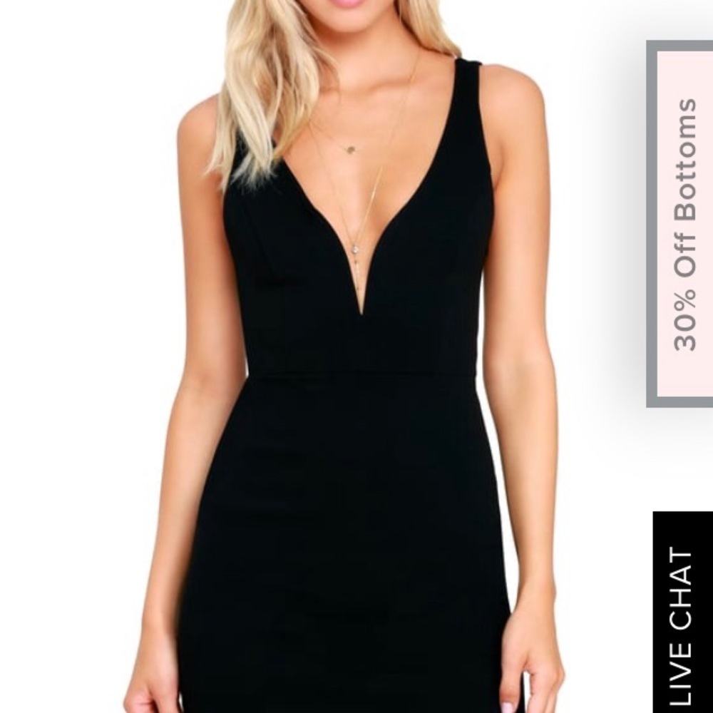 Lulus black dress